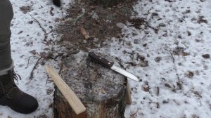 Нож КЕДР L Южный Крест. Уличный тест