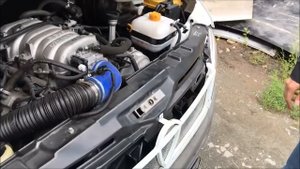 Установка японского мотора Тойота 3UZ-FE + 5-АКПП на Мерседес Спринтер W904 Классик