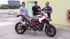 Vlog#271 Ducati Hypermotard 821SP Motorcycle Review Singapore