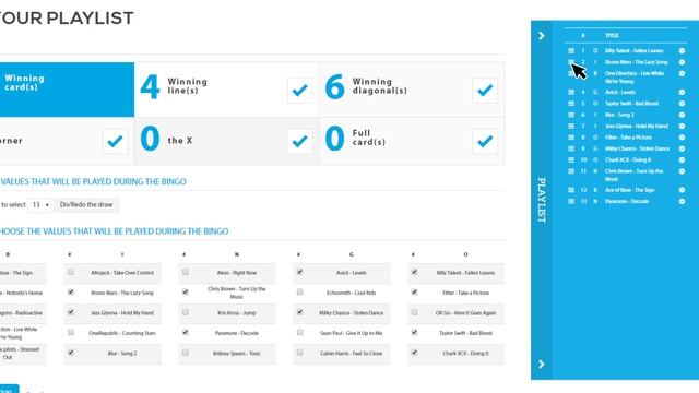 How to simulate a bingo game with Bingo Maker