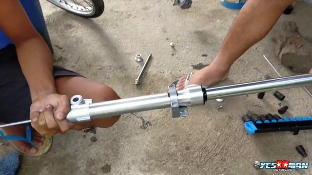 Magic Lowered front shock | Raider150 FI смотреть онлайн