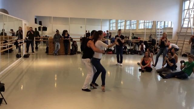 Timba workshop by Sergio & Yocelin - Spring Bachata Festival 2014, Oslo смотреть онлайн
