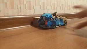 Разбил долгожданный Рено Дастер из пластилина!