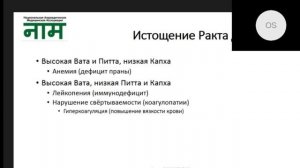 Физиологические эквиваленты понятия АгниДхату