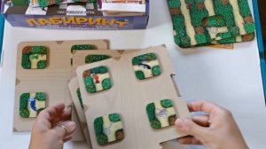 Лабиринт Алисы. Обзор состава коробки