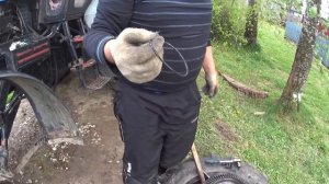 Оторвало колесо мтз 82. Ремонт переднего ведущего моста