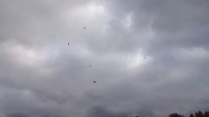 Воздушный бой rc моделей