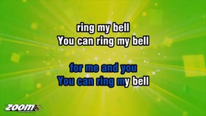 Anita Ward - Ring My Bell - Karaoke Version from Zoom Karaoke