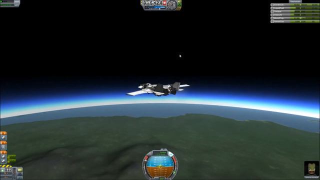 Kerbal Space Program - Landing Allium SSTO смотреть онлайн