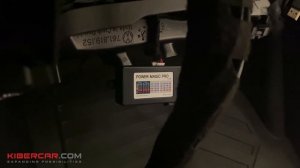 Установка автомобильного двухканального видеорегистратора Blackvue DR900x - 2ch на VW Touareg.