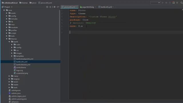 Создание шаблона на Друпал 8 - (Drupal 8 #6)