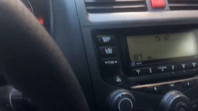 Скрытый бортовой компьютер в Honda Accord 7 про который ты не знал. смотреть онлайн