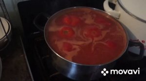 Помидоры в томатном соке без стерилизации на водяной бане/ легкий и вкусный способ заготовки