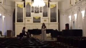 Н.А. Римский-Корсаков "На нивы желтые нисходит тишина..."