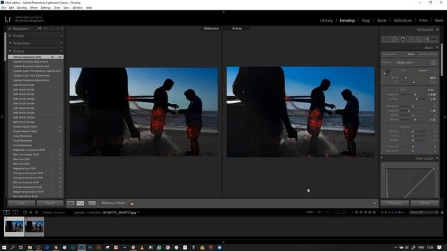 Обработка фотографии под референс в Lightroom с помощью dodge-burn. [Урок Lightroom] смотреть онлайн