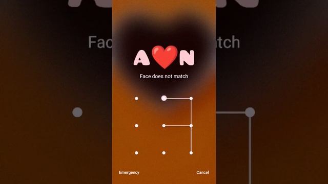 N love A pattern lock ❣️ || A❤N Phone lock || Love status #status