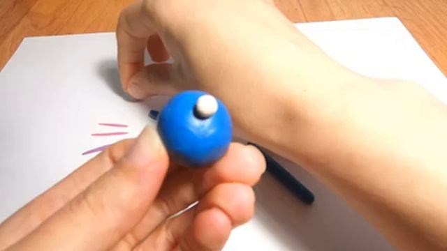 Как слепить из пластилина Осьминога?\Видео лепка/лепим животных