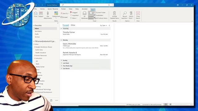 Outlook - Advanced Search смотреть онлайн