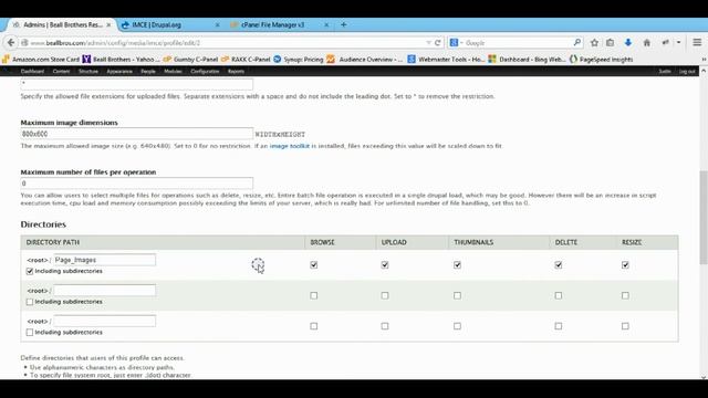 Drupal 7.x: CKEditor & IMCE modules installation (how to fix file browser error)