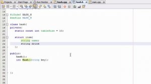 How to Create A Hash Table Project in C++ (Part 4) Creating the Basic Structure of the Hash Table