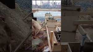 "Лайфхак" супер заливка высоко технологического бетона без бетона насоса.