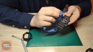 Как заменить рант на часах Casio GA-100