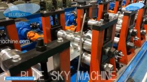 Профилегибочный станок для производства профиля С-образного и U-образного (с перфорацией)