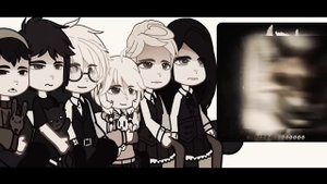 || Реакция Tiny Bunny на 4 эпизод || Часть 3 || Gacha Club/Nox ||