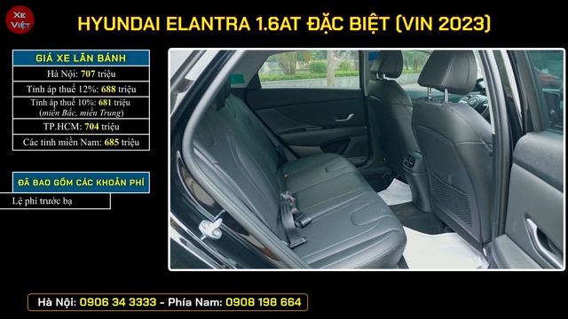 Giá xe Hyundai Elantra tháng 092023. Cập nhật khuyến mại giá bán lăn bánh và trả góp Elantra.