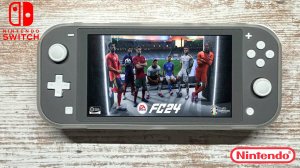 FC 24 Nintendo Switch Lite Gameplay