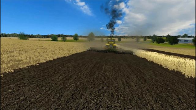 СХК "НОВАЯ ЗАРЯ". Дисковка стерни. (Серия - 2) смотреть онлайн