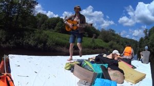 СПЛАВ НА ПЛОТУ по реке Ловать. Как оказаться на плоту? Начало сплава. Первые поломки. #2