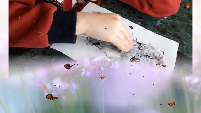 АППЛИКАЦИЯ ИЗ НИТОК ПОРТРЕТ КОШЕЧКИ смотреть онлайн