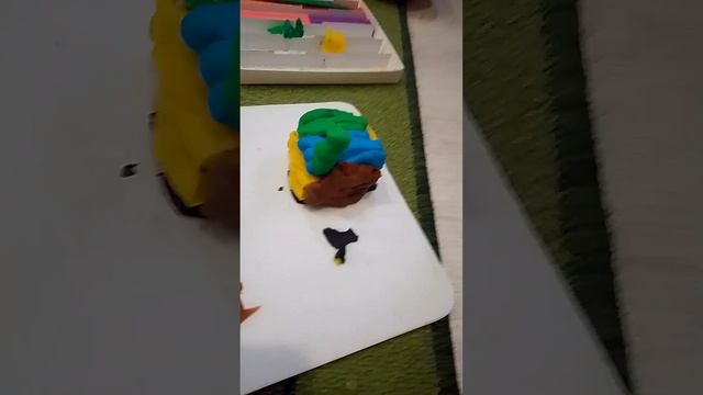 Постройки из пластилина за 1мин, 10мин, 1час ! смотреть онлайн