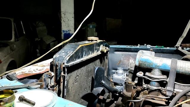 Установка дизеля Д-240 на ГАЗ-53. Часть-2. смотреть онлайн