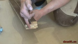 Соединение дверной коробки при установке дверей