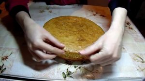 Как разделить корж для торта