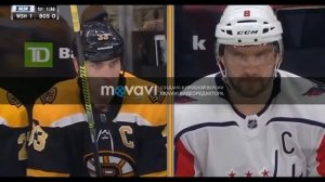 Александр Овечкин выбрасывает соперников за борт