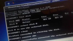 Как преобразовать диск с GPT в MBR, чтобы установить Windows