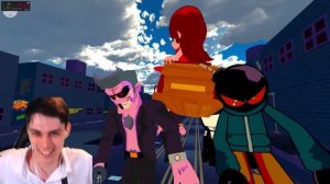 ГЁРЛФРЕНД БEPEМЕHHA ! КТО ОТЕЦ - ПИКО ИЛИ БОЙФРЕНД? - FRIDAY NIGHT FUNKIN Animation Анимация Реакци