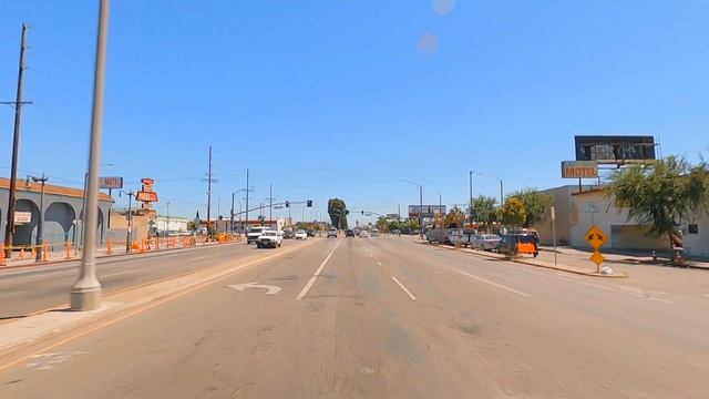 Vermont ave, Hollywood to San Pedro! Los Angeles Local Drive Tour. HD