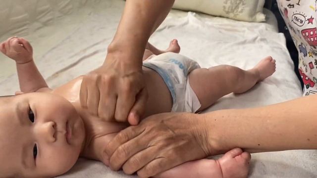 Общий массаж 2 месяца ребенку.Общий массаж жасау. смотреть онлайн