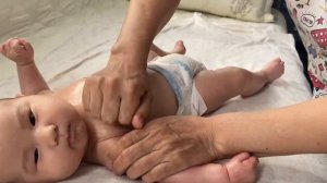 Общий массаж 2 месяца ребенку.Общий массаж жасау.
