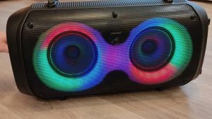 Демонстрация работы RGB подсветки Sven PS-800