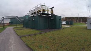 Торбеево. Факел. Газопоршневая генераторная установки для утилизации свалочного газа. 24.10.2019г.