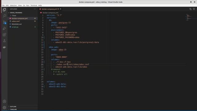 Session 2 - Install Odoo inside Docker смотреть онлайн
