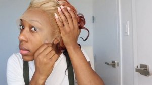 watch me | ombre dye & install this 613 lace front wig | Iseehair