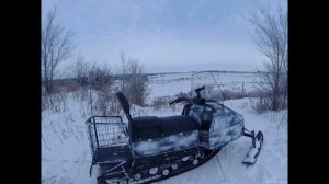 Самодельный снегоход