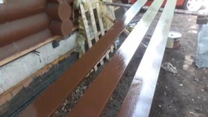 Забор из досок, струганная доска.Забор в одного.Своими руками забор.
