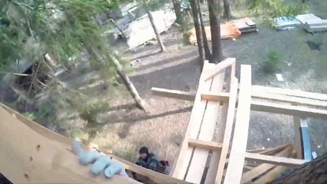 Дом на Дереве. Москва. [ Дома на Деревьях - Строительство ]. Домик на Дереве Купить . Treehouse смотреть онлайн